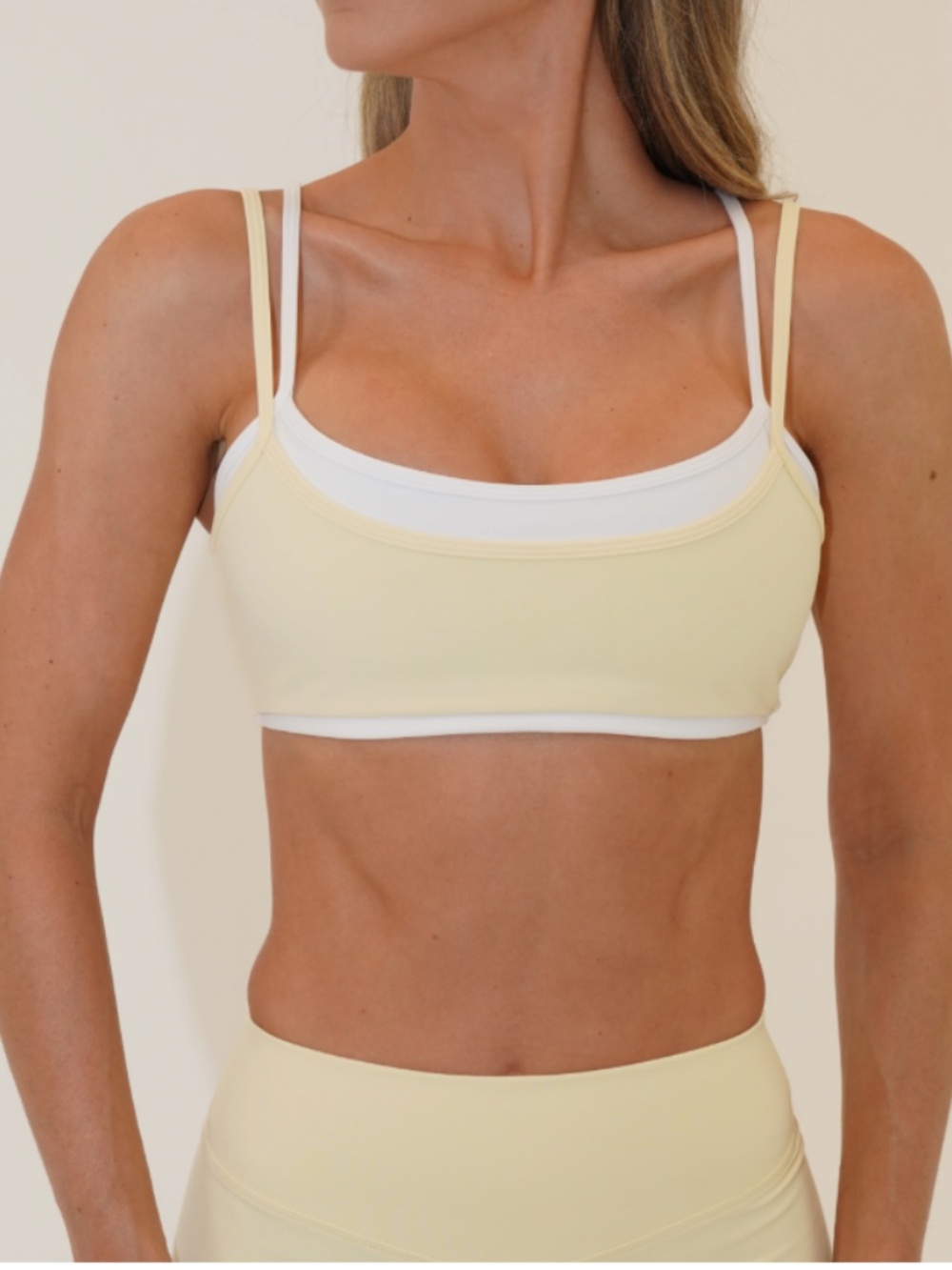 Liaison the label  Daylight & White Layered Sculpt Short and Double Layer Scoop